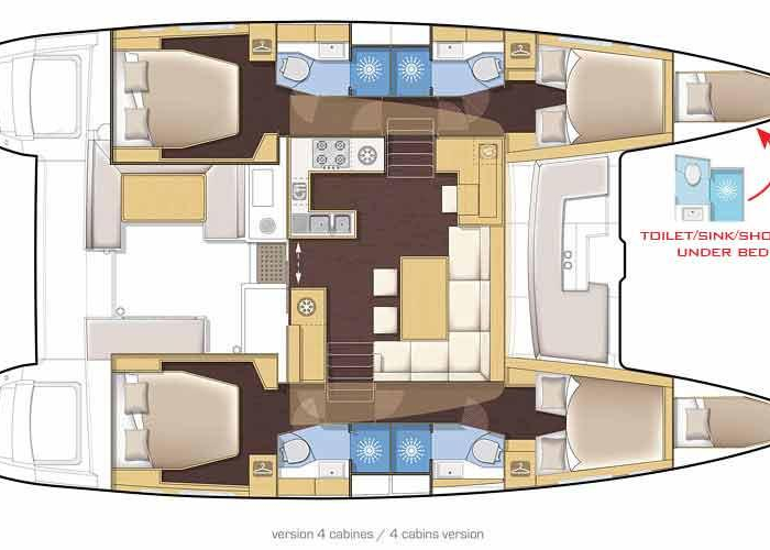 Sea Runner IV - FF | Lagoon 450 photo 6