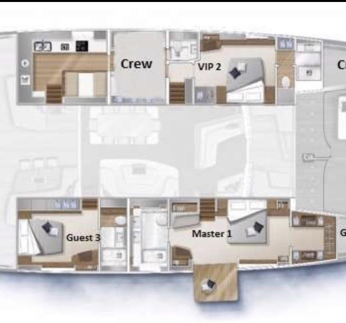 JUST MARIE II | Lagoon 78 photo 7