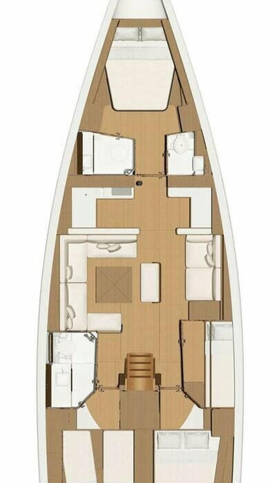 Santa Maria Novella | Dufour 520 GL - 4. cab photo 11