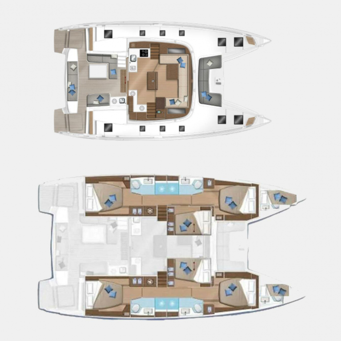 Silhouette | Lagoon 50 photo 18