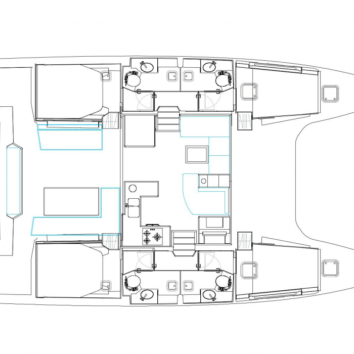 Sea Spirit II | Nautitech 46 Fly photo 18