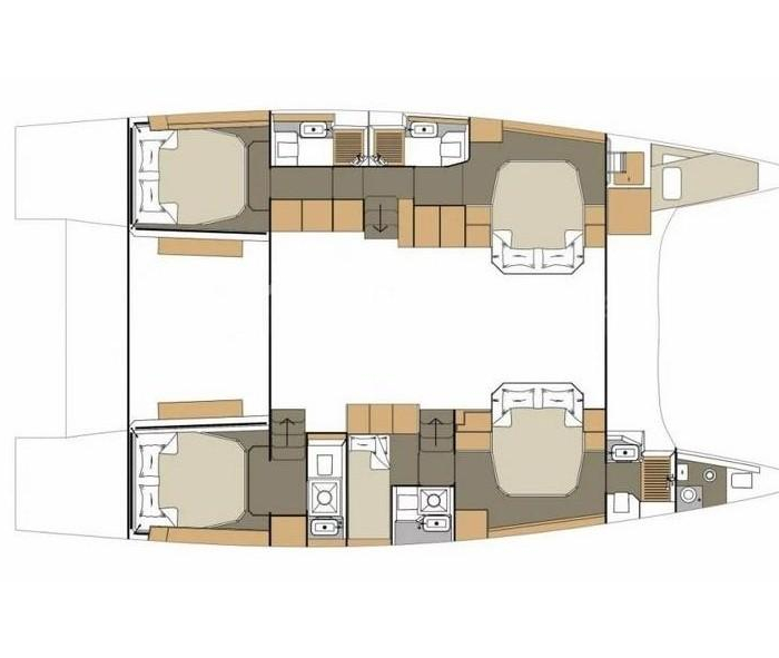 Delphinus | Dufour Catamaran 48 12pax photo 4