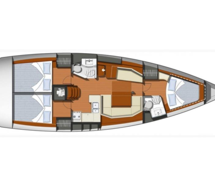 Triton (NEW sails 2021) | Sun Odyssey 42 i photo 3