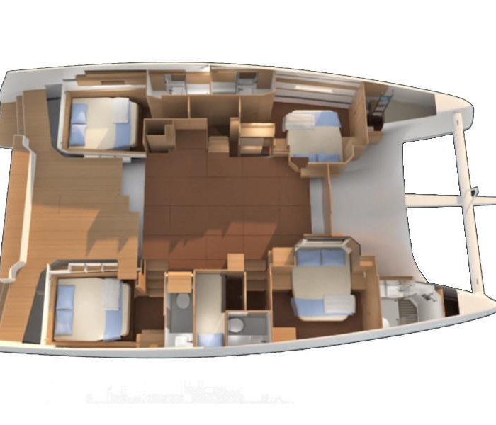 Albertina II | Dufour Catamaran 48 photo 18