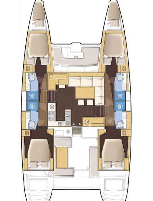 Gatto di Mare | Lagoon 450 F photo 33