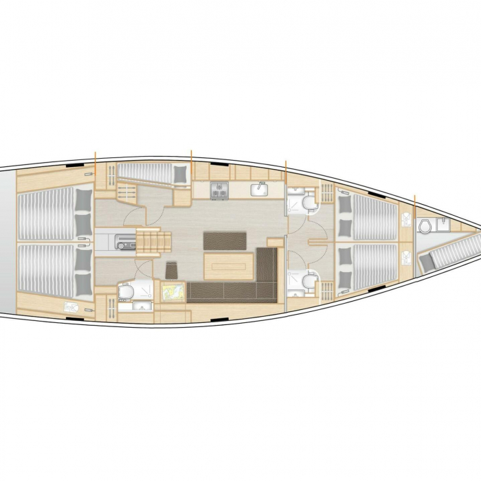 Atena - Water maker, Solar Panel | Hanse 508 photo 16
