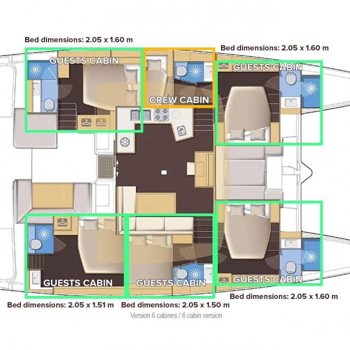 SERENITY I | Lagoon 52 photo 36