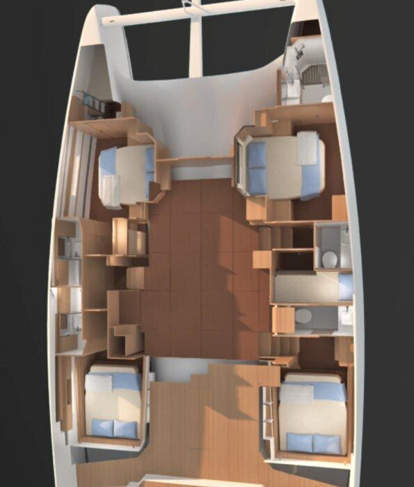 Orfeas | Dufour 48 Catamaran photo 9