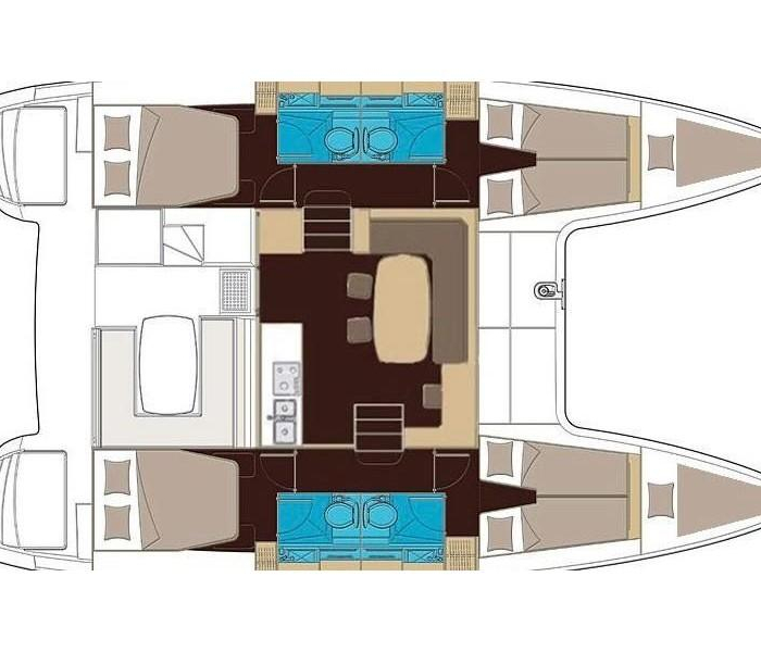 Christina S | Lagoon 400 S2 photo 5