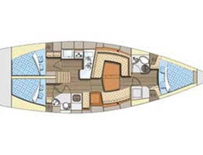 Alboran XXIV Cocomaluco (Las Galletas/Marina del S | Elan Impression 434  (4Cab) photo 2