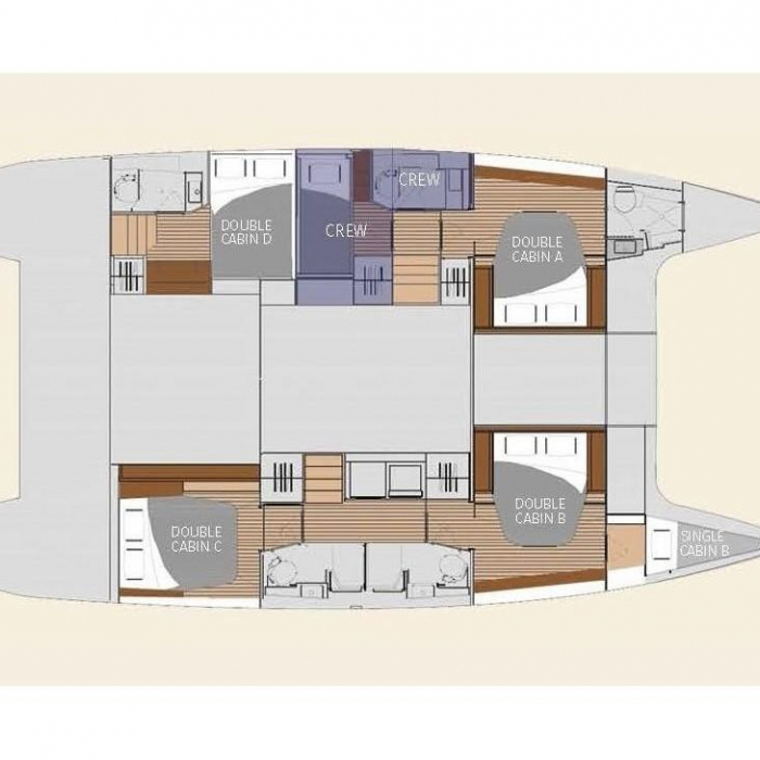 Crewed   "Alegria" | Fountaine Pajot - Saona 47 photo 18