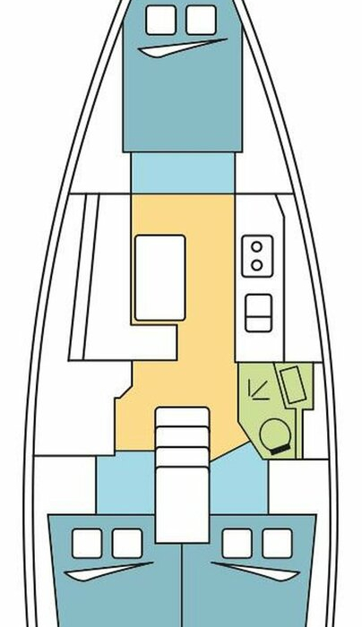 Delfino | Oceanis 38.1 photo 6