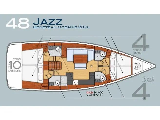 Jazz | Oceanis 48 photo 1