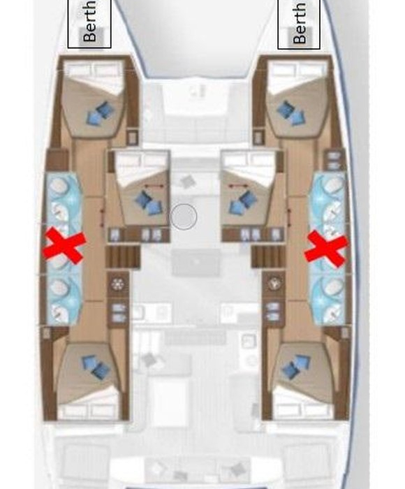 CU Sailing (Docs Holiday) | Lagoon 50 photo 18