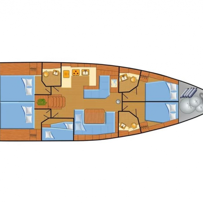 Alboran Aperol (Las Galletas) | Oceanis 51.1 photo 3