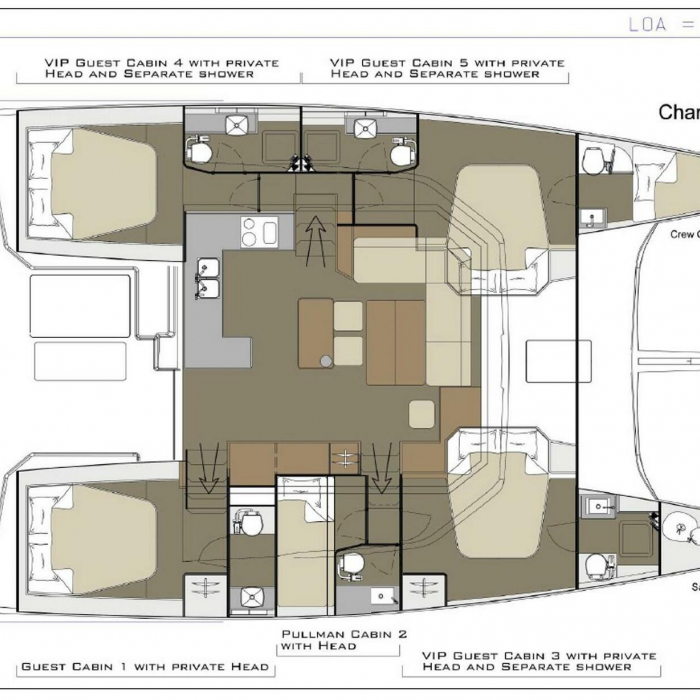 Argo | Dufour 48 Catamaran photo 27