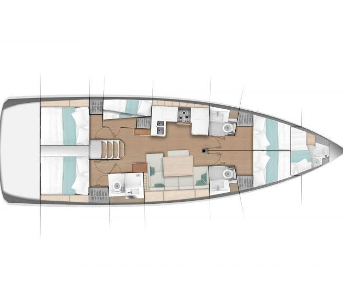 Cloe I | Sun Odyssey 490 photo 6