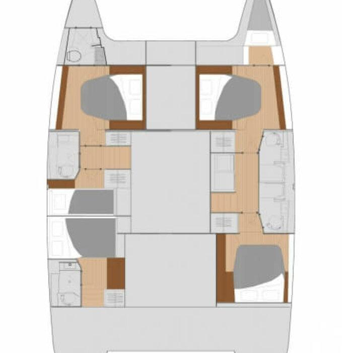 Three Sheets | Fountaine Pajot Saona 47 Quintet photo 26