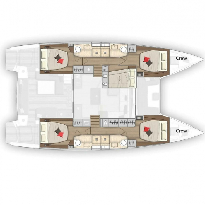 PRINCESS KISS | Lagoon 50 photo 24