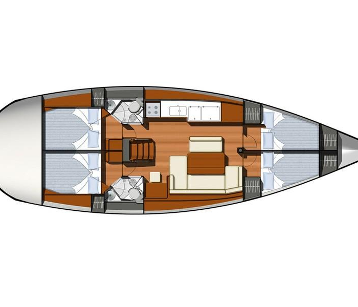Tewa | Sun Odyssey 44 i photo 3