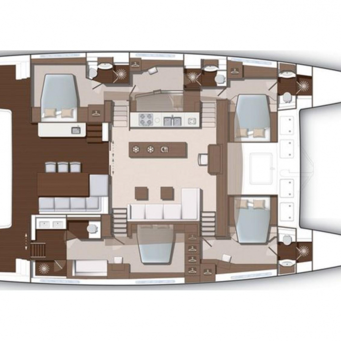 Pearly Gates | Lagoon 630 Powercat LUX photo 26