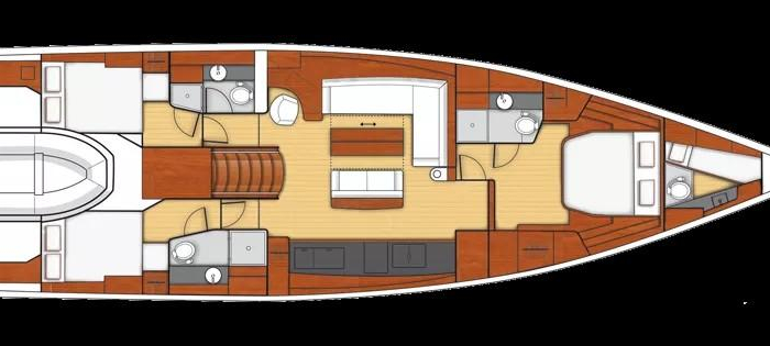 Olga V | Oceanis Yacht 62 - 3 + 1 photo 9