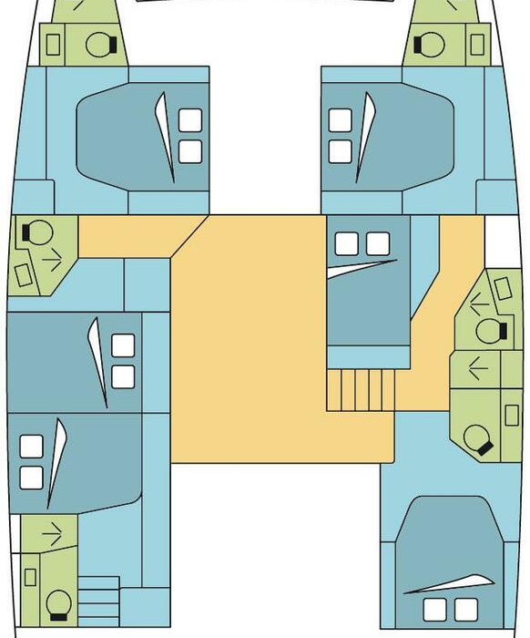 CHRISTOPHINE 2 | Fountaine Pajot Saba 50 photo 2