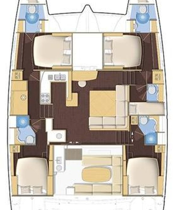 The Full House | Lagoon 500 photo 6