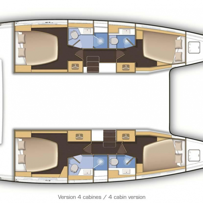 Eternity (ONLY SKIPPERED) | Lagoon 42 A/C & GEN photo 2