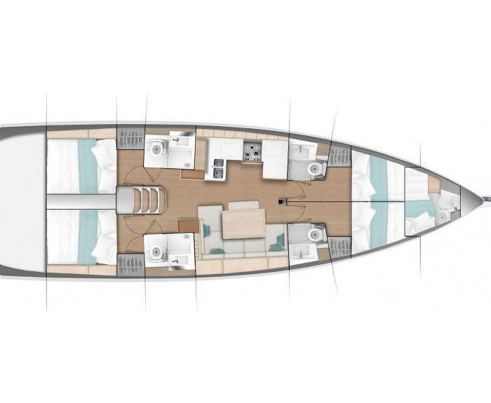 Caruso | Sun Odyssey 490 "LUXE" photo 6