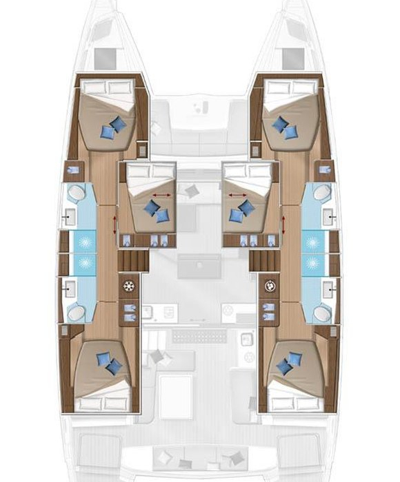 Bottoms up | Lagoon 50 photo 27