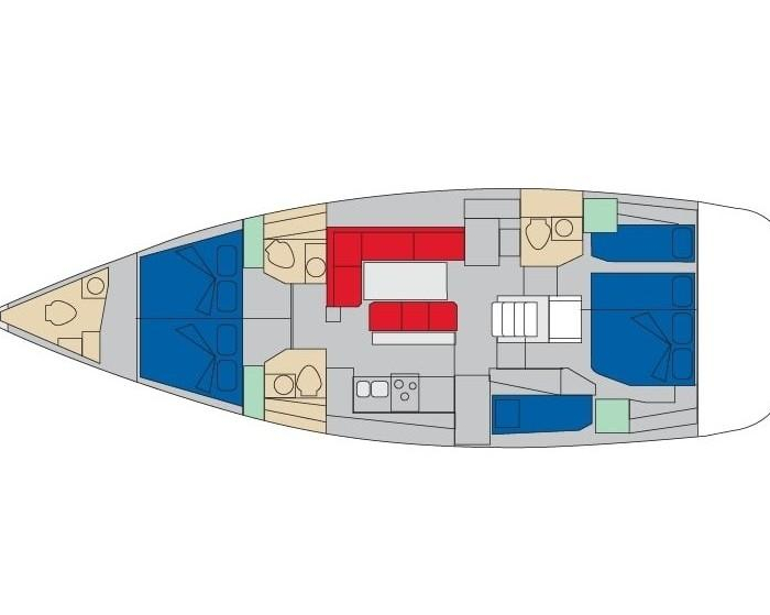 Zaniah | Jeanneau 54 photo 14