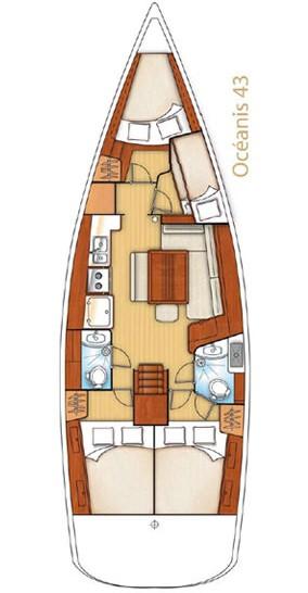 Seacret | Oceanis 43 photo 17