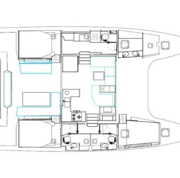 Sea Spirit III | Nautitech 46 Fly photo 5