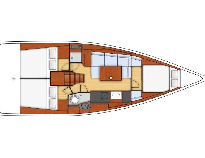 GREY PEARL | Oceanis 38 photo 4