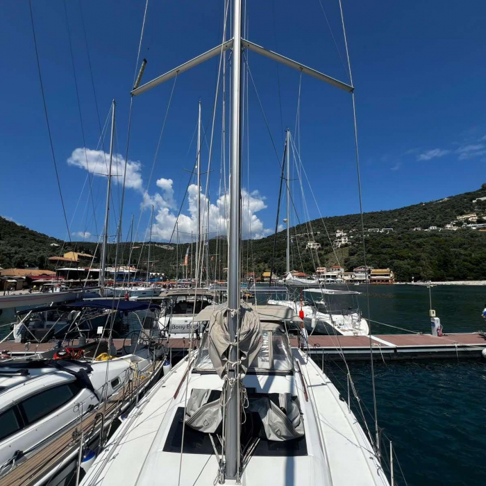 Maestro ( The boat is located in the Port of Sivota, Lefkada ) | Dufour 390 Grand Large photo 10