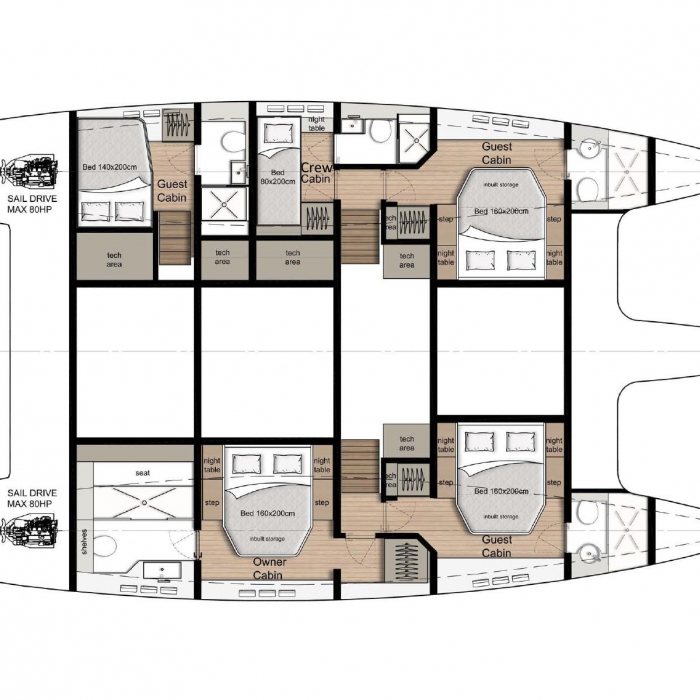 Solitaire | Sunreef 50 photo 53