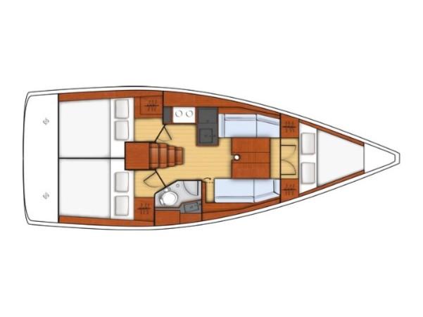 Aquarius | Oceanis 35.1 photo 4