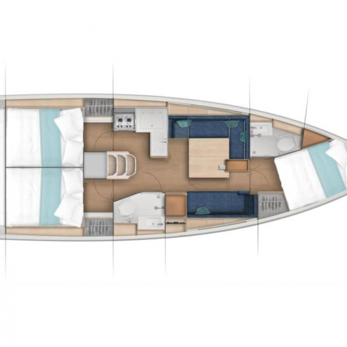 Giulietta e Romeo - Comfort line | Sun Odyssey 380 photo 2