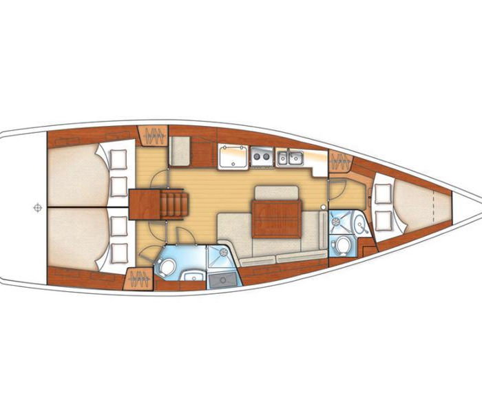 Tosca | Beneteau Oceanis 40 photo 5