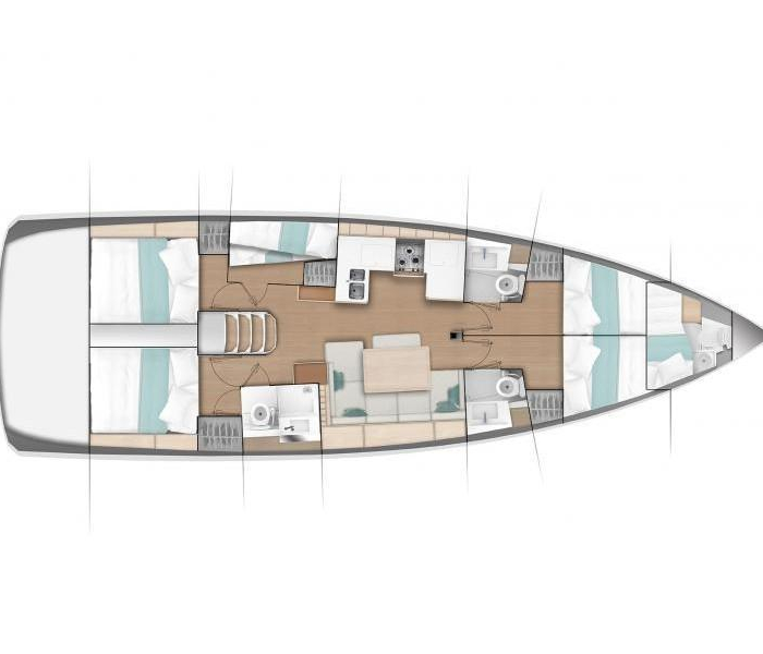 Little Mia | Sun Odyssey 490 photo 3