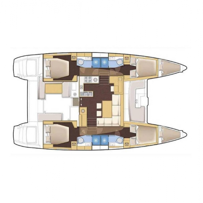 Diva | Lagoon 450 Fly photo 8