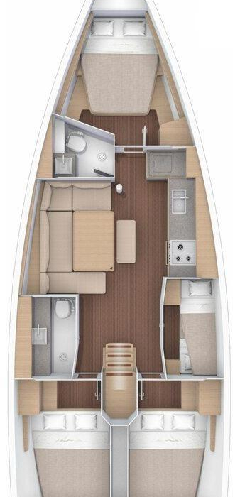 Lucia 1 | Dufour 430 photo 30