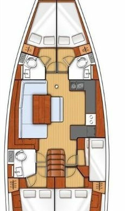 Blues | Oceanis 48 photo 8