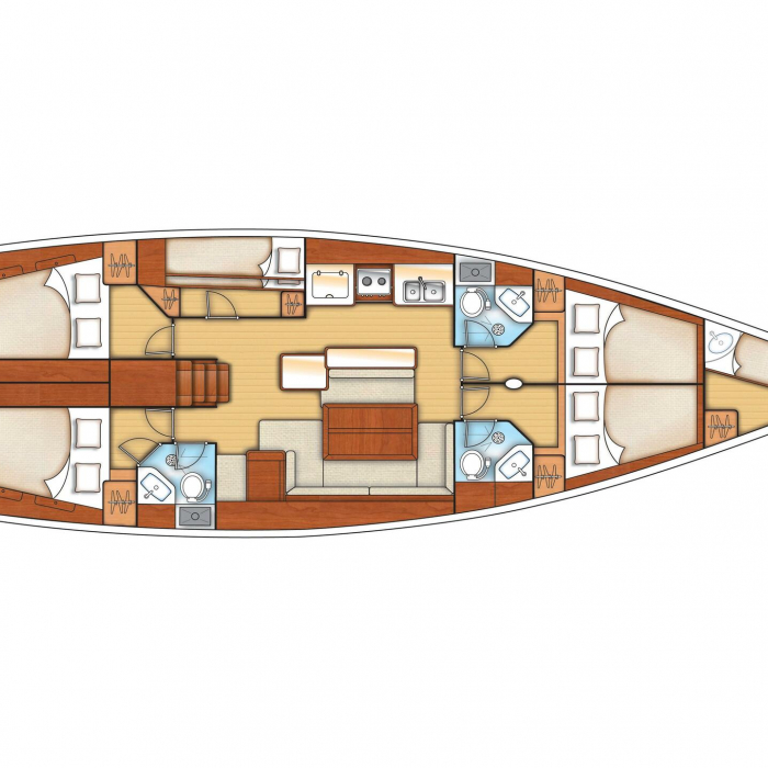 Ganges | Oceanis 50 Family photo 6