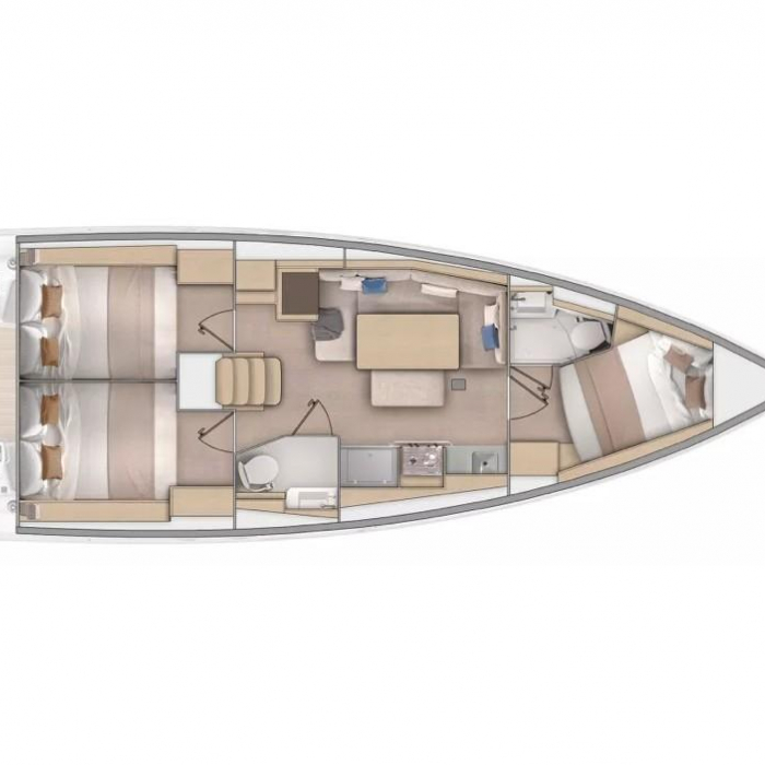 Silene - Comfort line | Oceanis 37.1 photo 1