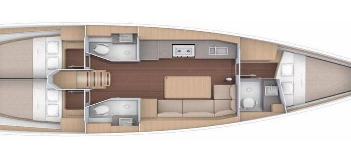 Tiche | Dufour 390 Grand Large photo 13