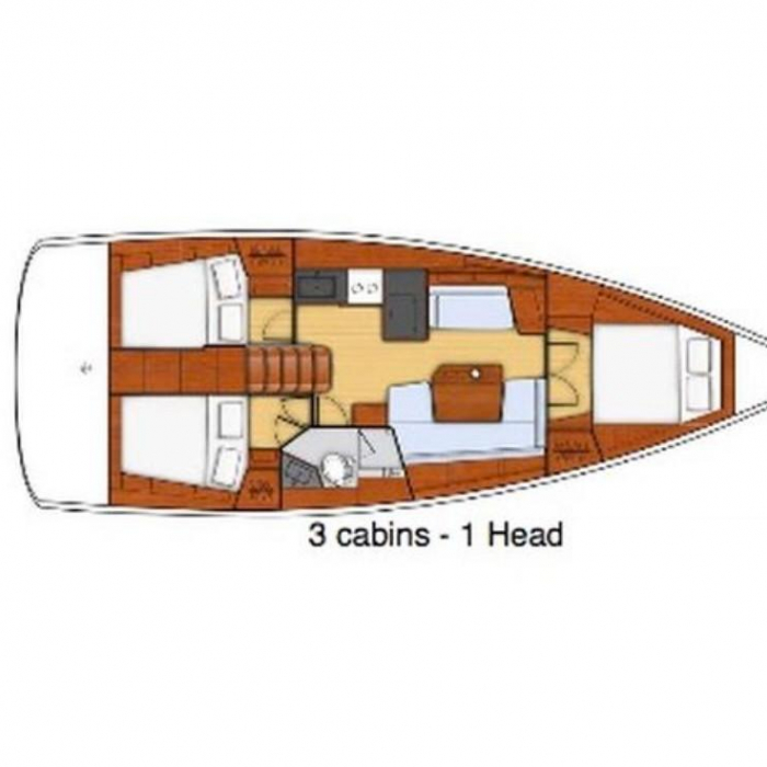 Passepartout | Oceanis 41.1 Perfomance photo 19