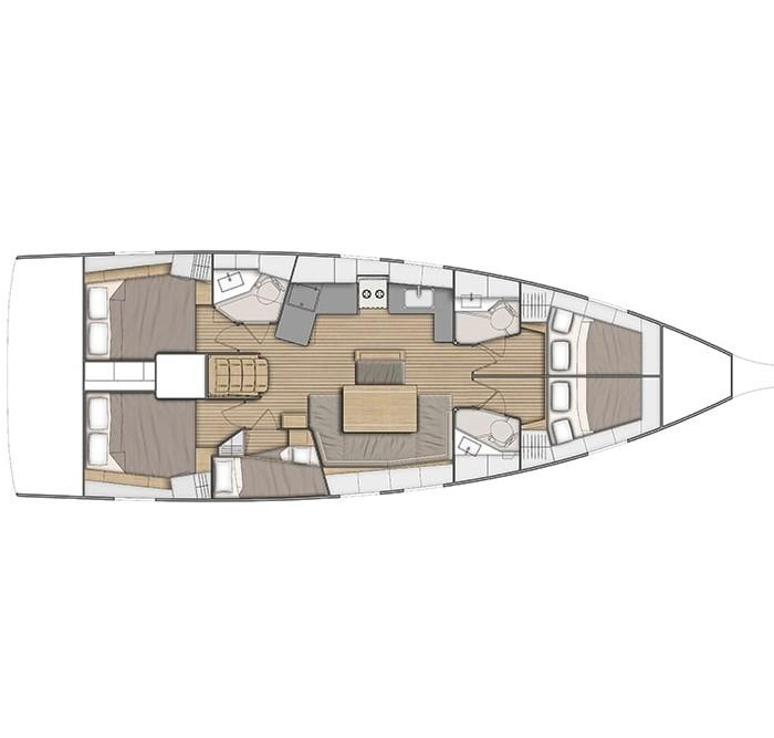 "Blue Odyssey, Beneteau Oceanis 46.1, 2020" | Oceanis 46.1 photo 16