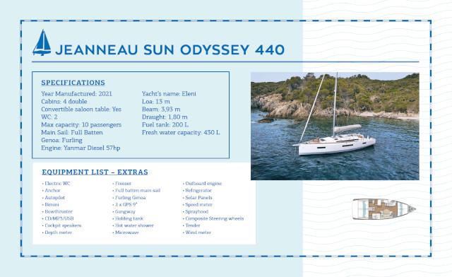 Eleni | Sun Odyssey 440 photo 16